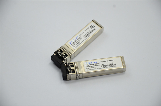 FTLF8529P3BCV-QL 16G SFP+ 850nm शॉर्ट वेवलेंथ हॉट प्लगेबल ऑप्टिकल ट्रांसीवर मॉड्यूल