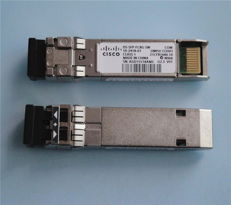 16G SW SFP+ ट्रांसीवर मॉड्यूल 850nm 150m LC MMF मूल DS-SFP-FC16G-SW 10-2666-01