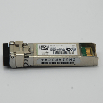 DS-SFP-FC32G-SW 10-3206-01 SFP+ ट्रांसीवर मॉड्यूल 32Gbps फाइबर चैनल SW 850nm 100m LC