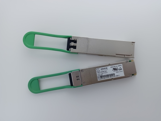 100GBASE-LR4 QSFP28 ऑप्टिकल ट्रांसीवर मॉड्यूल SPQ-CE-LR-CDFF LAN WDM EML SMF
