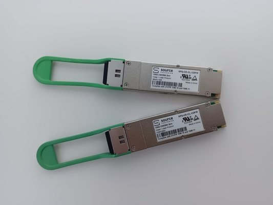 100GBASE-LR4 QSFP28 ऑप्टिकल ट्रांसीवर मॉड्यूल SPQ-CE-LR-CDFF LAN WDM EML SMF