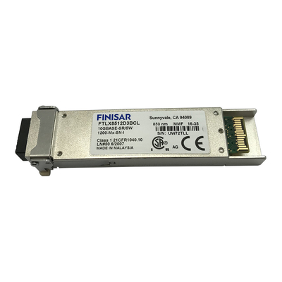 फिनिसर FTLX8512D3BCL 300m 10Gb/S 850nm मल्टीमोड डेटाकॉम XFP ऑप्टिकल ट्रांसीवर मॉड्यूल