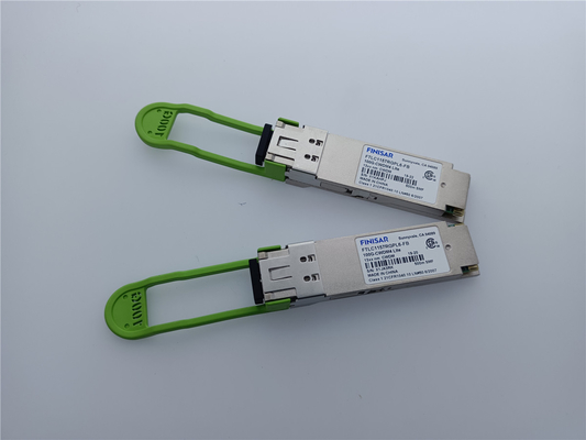 FTLC1157RGPL6-FB ट्रांससीवर Finisar 2km 100G CWDM4 QSFP28
