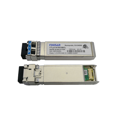 FTLX1475D3BCL फिनिसार ऑप्टिकल ट्रांससीवर 10Gb/S 10km 1310nm सिंगल मोड
