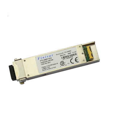 FTLX8511D3 फिनिसार ऑप्टिकल ट्रांससीवर 850nm 10.5G 300m SR 10GBASR-SR/SW XFP