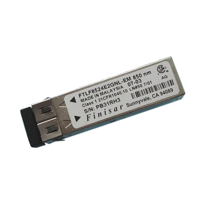 FTLF8524E2GNL-EM फिनिसार फाइबर ऑप्टिक ट्रांससीवर 850nm 4.25Gb 550M