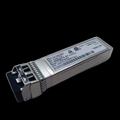ब्रोकेड 57-0000075-01 XBR-000180 ऑप्टिक ट्रांससीवर 10G-SR MMF SFP+ - LC 300m 850nm DDM मॉड्यूल