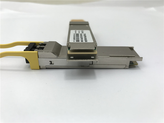 100GBASE-SR4 QSFP28 ट्रांससीवर मॉड्यूल 100G मल्टीमोड MPO 850NM 70M 100M MMF