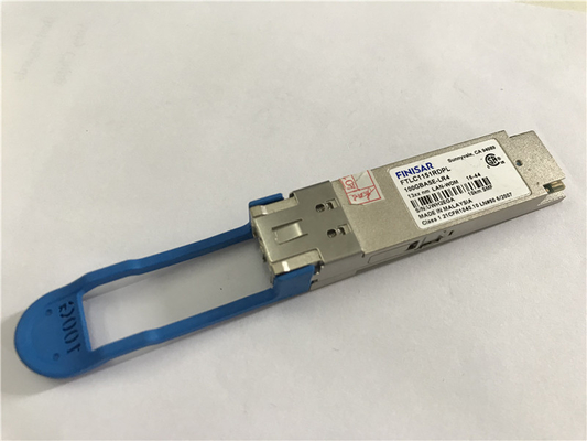 Finisar FTLC1151RDPL 10km 100GBASE-LR4 QSFP28 ऑप्टिकल ट्रांससीवर मॉड्यूल