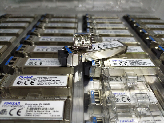 Finisar FTLC1154RDPL 10km 100GBASE-LR4 QSFP28 SMF ऑप्टिकल ट्रांससीवर मॉड्यूल