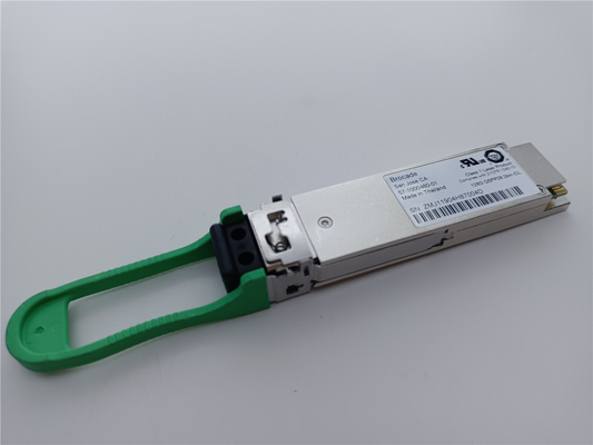 ब्रोकैड 57-1000480-01 XBR-000285 128G QSFP28 2km 1310nm LC कनेक्टर के साथ SMF ट्रांससीवर मॉड्यूल