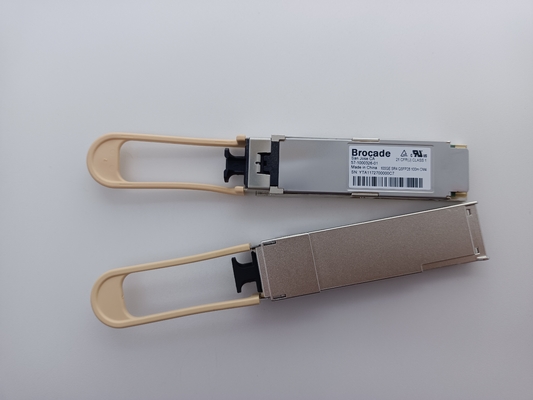 ब्रोकेड 57-1000326-01 XBR-100G-SR4-0288 100GBASE-SR4 100m 850nm QSFP+ ट्रांससीवर मॉड्यूल