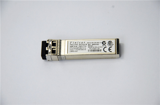 मूल Finisar FTLF8528P2BCV SFP+ MMF 850NM 8.5 Gb/s लघु तरंग दैर्ध्य SFP+ ट्रांससीवर मॉड्यूल
