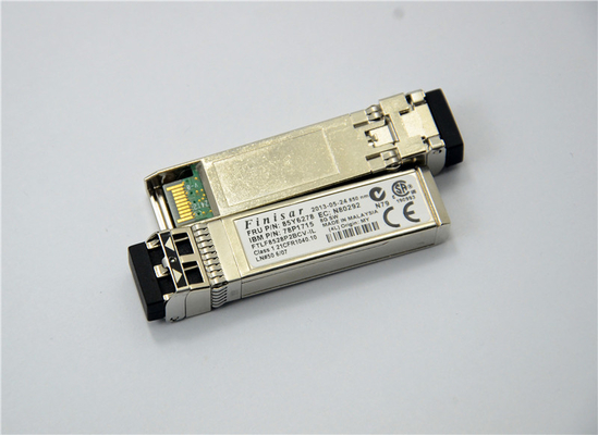 मूल Finisar FTLF8528P2BCV SFP+ MMF 850NM 8.5 Gb/s लघु तरंग दैर्ध्य SFP+ ट्रांससीवर मॉड्यूल