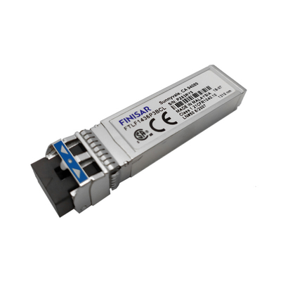 मूल Finisar FTLF1436P3BCL डुप्लेक्स SMF 1310nm बैंड 25.78 Gb/s LC ऑप्टिकल ट्रांससीवर मॉड्यूल