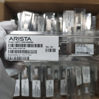 मूल Arista QSFP-100G-SWDM4 850nm 100m 70m/OM3 100m/OM4 डुप्लेक्स MMF ट्रांससीवर