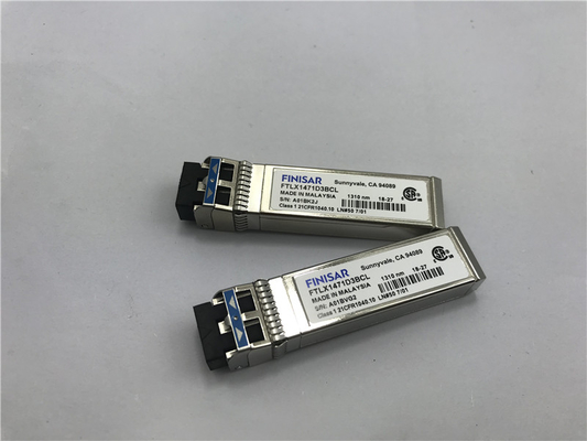 मूल फिनिसार FTLX1471D3BCV मॉड्यूल 10G डुअल रेट10 किमी SFP+ 10 किमी SFP+ ऑप्टिकल ट्रांससीवर
