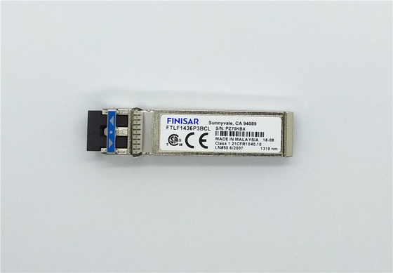 मूल Finisar FTLF1436P3BCL मॉड्यूल डुप्लेक्स SMF 1310nm बैंड 25.78 Gb/S एलसी ट्रांससीवर मॉड्यूल