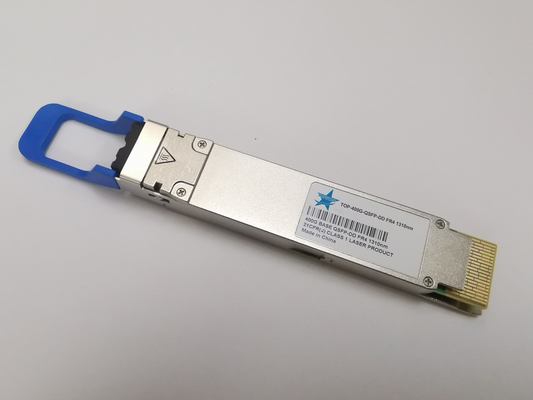 100G QSFP28 मॉड्यूल डाटा रेट 100G कनेक्टर प्रकार MTP/MPO-12 तापमान सीमा 0-70C बहुमुखी और लचीला नेटवर्क