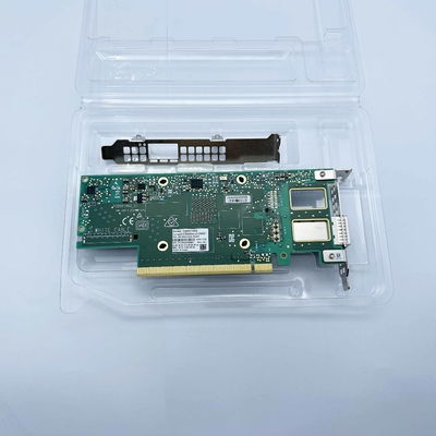 Mellanox ConnectX-6 VPI MCX653105A-ECAT 100GbE इन्फिनिबैंड EDR HDR100 एकल QSFP56 PCIe 4.0 X 16 RDMA सर्वर एडाप्टर