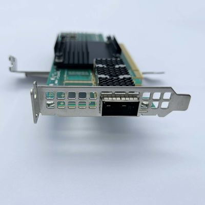 Mellanox ConnectX-6 VPI MCX653105A-ECAT सर्वर एडाप्टर 100GbE इन्फिनिबैंड EDR HDR100 एकल QSFP56 PCIe 4.0 X 16 नेटवर्क कार्ड