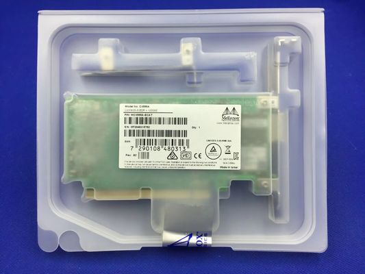 Mellanox MCX555A-ECAT ConnectX-5 VPI Adapter Card 100GbE InfiniBand EDR Single-Port QSFP28 PCIe 3.0 X16 Fiber Optic Equipment