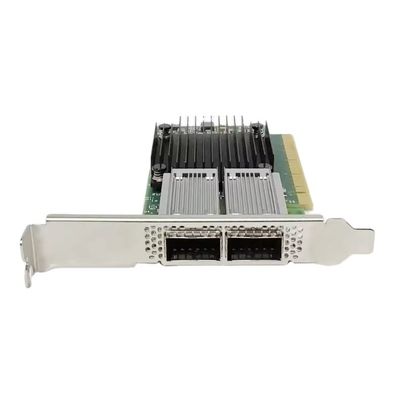 Mellanox ओरिजिनल MCX516A-GCAT ConnectX-5 EN एडाप्टर कार्ड 50GbE नेटवर्क इंटरफ़ेस PCIe3.0 X16 PCI और वाईफाई इंटरफ़ेस के साथ