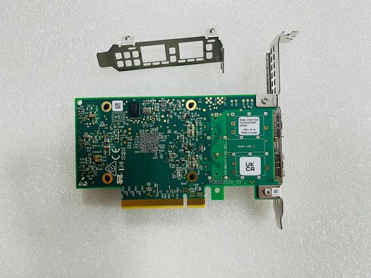 NVIDIA MCX621202AC-ADAT वायरलेस एडाप्टर कार्ड आंतरिक सर्वर 25GbE डुअल-पोर्ट SFP28 पीसीआई एक्सप्रेस 4.0 X16 स्टॉक