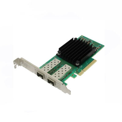 Mellanox MCX651105A-EDAT Connect-6 VPI 100Gigabit ऑप्टिकल फाइबर PCI 3.0 X16 ईथरनेट कार्ड नेटवर्क एडाप्टर सर्वर उपयोग स्टॉक
