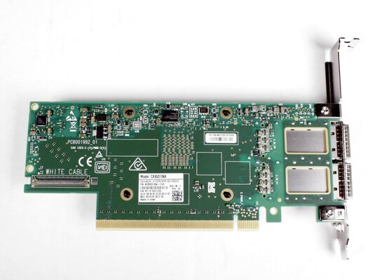 HP CX651105A के लिए Mellanox कनेक्ट- 6 वीपीआई 100Gigabit ऑप्टिकल फाइबर PCI 3.0 X16 ईथरनेट कार्ड नेटवर्क एडाप्टर