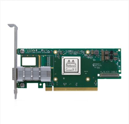 Mellanox MCX653105A-HDAT कनेक्टएक्स-6 एडपेटर कार्ड इन्फिनिबैंड और ईथरनेट 200GbE सिंगल-पोर्ट QSFP56 PCIe 4.0 X16 हाई ब्रैकेट