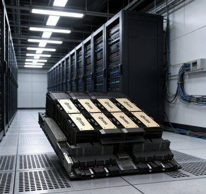 एचबीएम और पीसीआई एक्सप्रेस के साथ एनवीडिया न्यू एचजीएक्स एच200 8जीपीयू वर्कस्टेशन