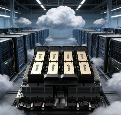 एचबीएम और पीसीआई एक्सप्रेस के साथ एनवीडिया न्यू एचजीएक्स एच200 8जीपीयू वर्कस्टेशन