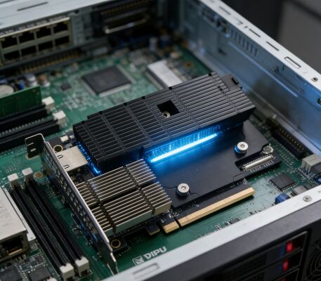 NVIDIA BlueField-3 B3240 900-9D3B6-00CN-AB0 DPU 16 आर्म कोर 32GB DDR5 2x400GbE QSFP112 PCIe Gen5 x16 FHHL पैसिव कूलिंग डेटा प्रोसेसिंग यूनिट