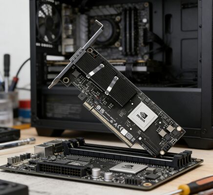 NVIDIA C8220 ConnectX-8 SuperNIC 200GbE/400GbE NDR200 InfiniBand PCIe 6.0 QSFP112 नेटवर्क कार्ड