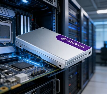 Solidigm D7-P5520 3.84TB PCIe 4.0 NVMe SSD U.2 High Performance 7100MB/s Read for Server AI Data Center