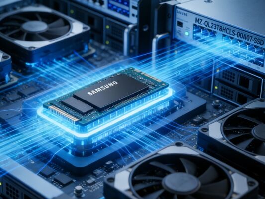 सैमसंग MZQL23T8HCLS-00A07 3.84TB एंटरप्राइज SSD U.2 PCIe 4.0 NVMe 1.0 DWPD 5-वर्षीय वारंटी सॉलिड स्टेट ड्राइव