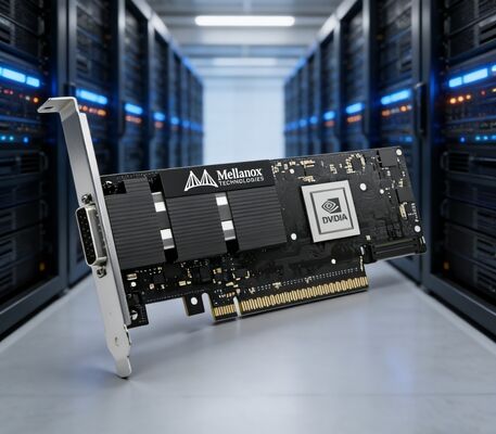 NVIDIA MCX75310AAS-NEAT ConnectX-7 400Gb/s NDR InfiniBand सिंगल पोर्ट OSFP PCIe 5.0 x16 नेटवर्क कार्ड एआई सर्वर और डेटा सेंटर के लिए