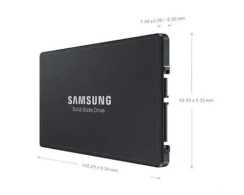 सैमसंग MZQL27T6HBLA-00A07 PM9A3 7.68TB U.2 NVMe SSD PCIe4.0 x4 2.5" एंटरप्राइज डेटा सेंटर सॉलिड स्टेट ड्राइव