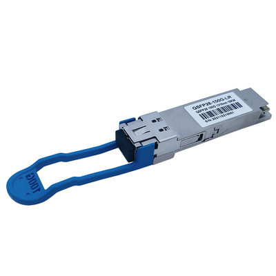 QSFP28 OTU4 100Gbps 112Gbps फाइबर ऑप्टिक रिसीवर मॉड्यूल दोहरी डेटा दर LWDM4 10KM LR4 SMF