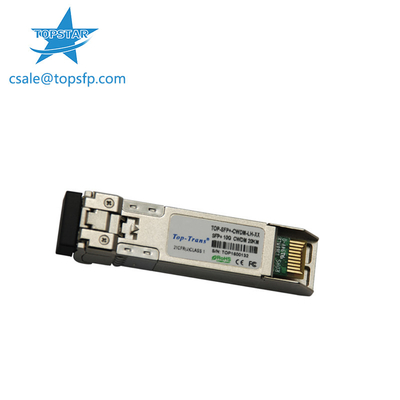 CWDM 20Km ऑप्टिकल मॉड्यूल 1270nm से 1310nm SFP ट्रांसीवर 10G