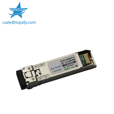DWDM 80KM फाइबर ऑप्टिक SFP मॉड्यूल 10G सिंगल मॉडल LC कनेक्टर