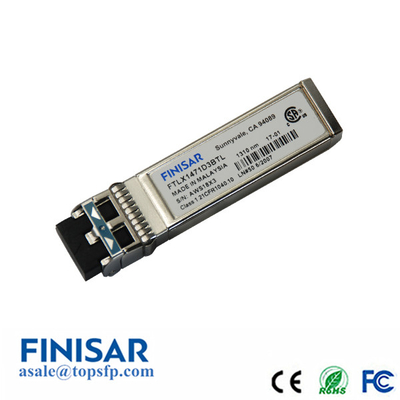Finisar FTLX1471D3BTL Iइंडस्ट्रियल मॉड्यूल 10G SFP सिंगल मोड ऑप्टिकल ट्रांसीवर