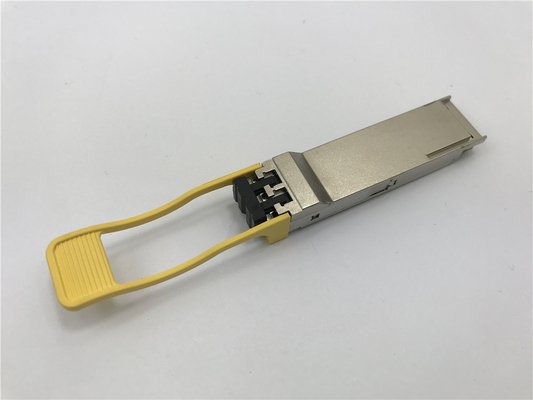 1310nm 2km PAM4 QSFP28 ऑप्टिकल ट्रांसीवर FR 100G सिंगल लैम्ब्डा MSA