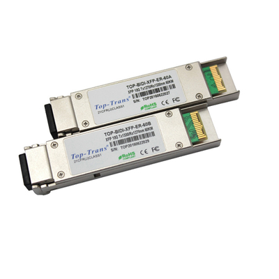 60km BIDI 10G SMF SFP मॉड्यूल 1270nm R1330nm नेटवर्क समाधान