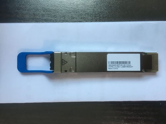 QSFP-DD हाउसिंग 400G ऑप्टिकल मॉड्यूल 400GBASE-LR8 10km NRZ LC कनेक्टर