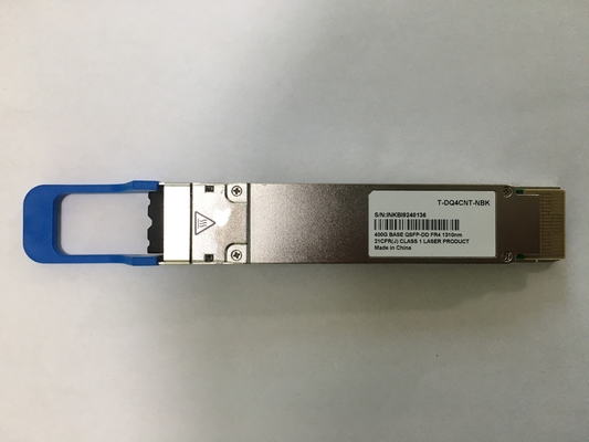 डुप्लेक्स एलसी कनेक्टर फाइबर ऑप्टिक मॉड्यूल 400GBASE-FR4 qSFP CWDM4 2KM