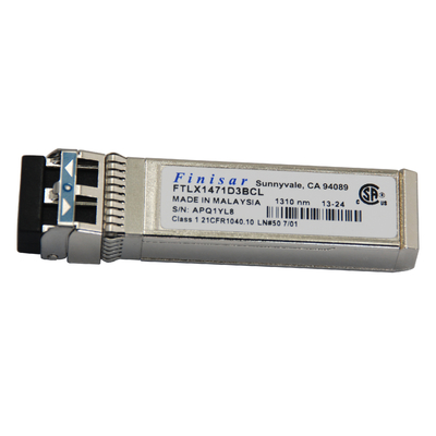 मूल फ़िनिसार FTLX1471D3BCL 10G SFP + 10 किमी ऑप्टिकल मॉड्यूल