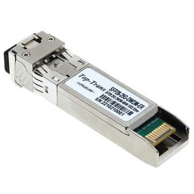 25g Sfp28 DWDM ट्रांसीवर 25GBASE CPRI C बैंड 40KM SMF डुअल LC DOM 5G IoT एक्सेस के लिए