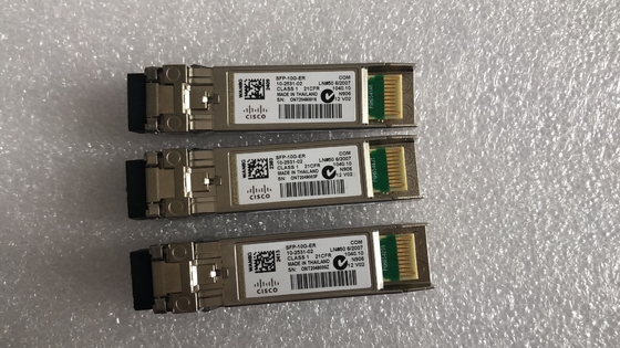 1550Nm 10G SFP मॉड्यूल 40Km SFP-10G-ER SMF ट्रांसीवर रोह्स
